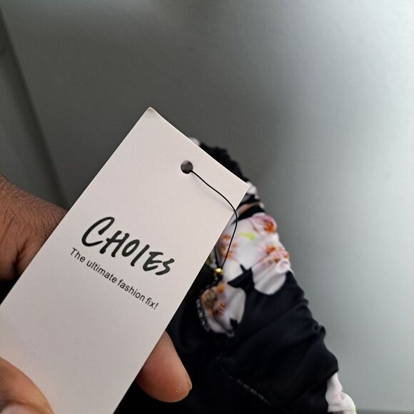 Choles floral summer spring forest mid length skirt sz S/M - Picture 3 of 5